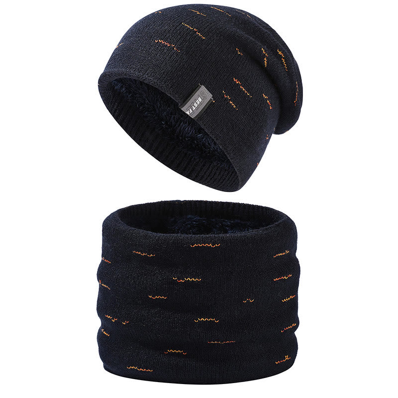 Fashion Warm Beanie Scarf 2 In 1 Set