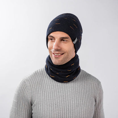 Fashion Warm Beanie Scarf 2 In 1 Set