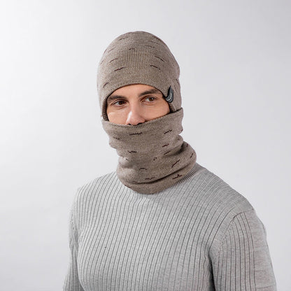 Fashion Warm Beanie Scarf 2 In 1 Set