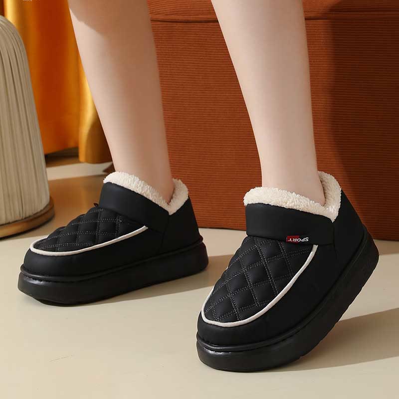 Plusock Plus Size Grid Slippers - image 2