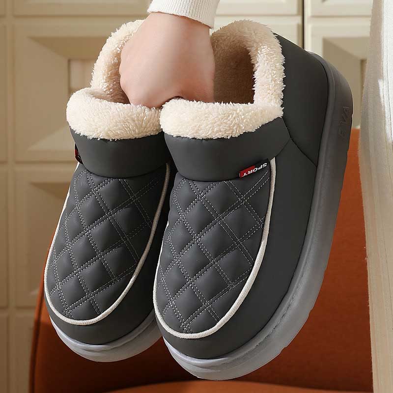 Plusock Plus Size Grid Slippers - image 16