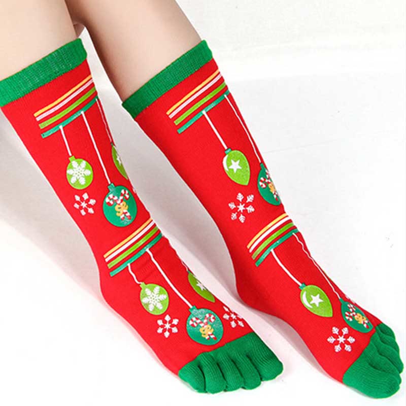 Plus Size Christmas Alignment Crew Socks(2 Pairs)