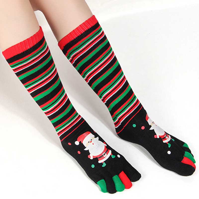 Plus Size Christmas Alignment Crew Socks(2 Pairs)