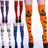 Plusock Halloween Haunted Bats Thigh High Knee Socks(5 Pairs)