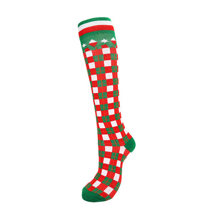 Plusock Christmas Cute Pattern Compression Socks(6 Pairs) - image 12