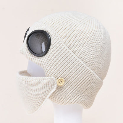 Plusock Masks Beanie Hat Warmer - Beige - One Size - image 8