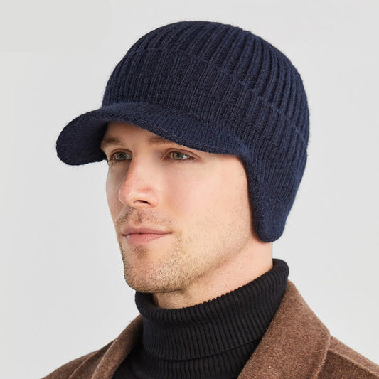 Warm Earflaps Beanie Hat Warmer