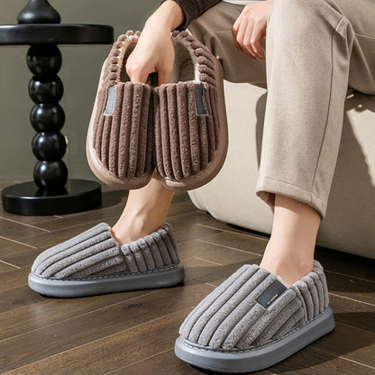 Plus Size Winter Plush Slippers