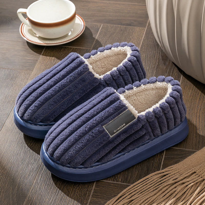 Plus Size Winter Plush Slippers