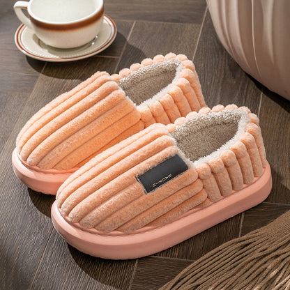 Plus Size Winter Plush Slippers