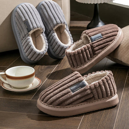 Plus Size Winter Plush Slippers