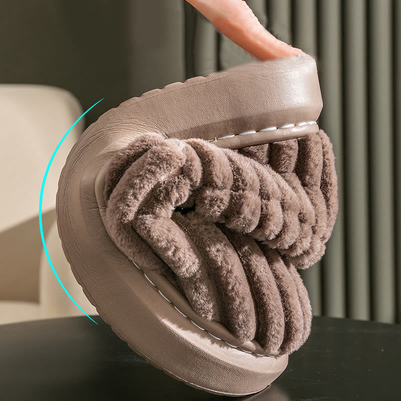 Plus Size Winter Plush Slippers