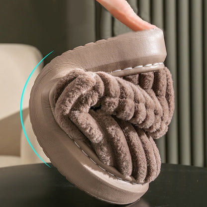 Plus Size Winter Plush Slippers