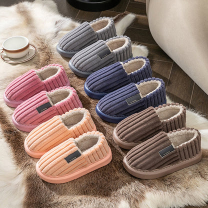 Plus Size Winter Plush Slippers