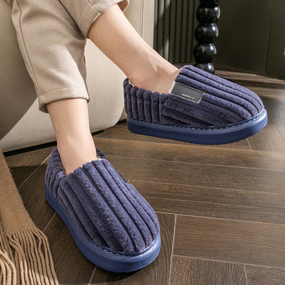 Plus Size Winter Plush Slippers