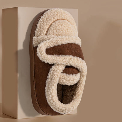 Plusock Vintage Velcro Slippers - Coffee - EU39-40(US6-7) - image 8