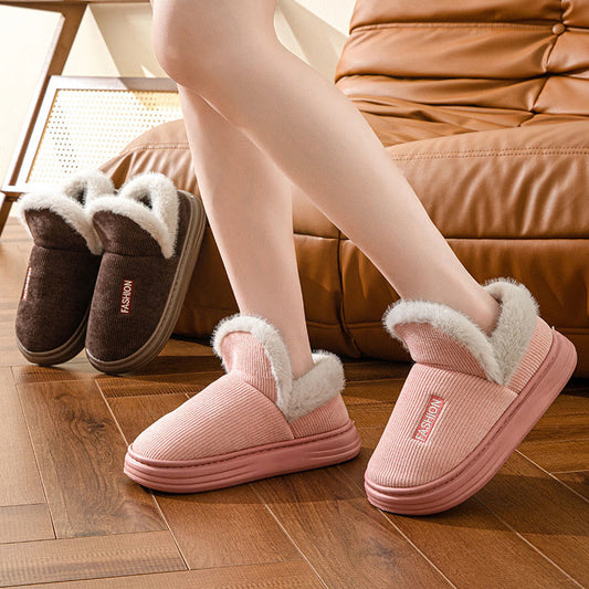 Plus Size Skin Friendly Warm Slippers