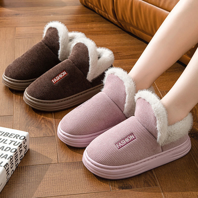 Plus Size Skin Friendly Warm Slippers