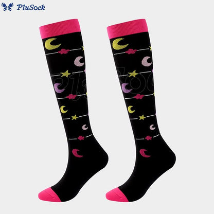 Cute Fashion Sports Compression Socks(7 Pairs)