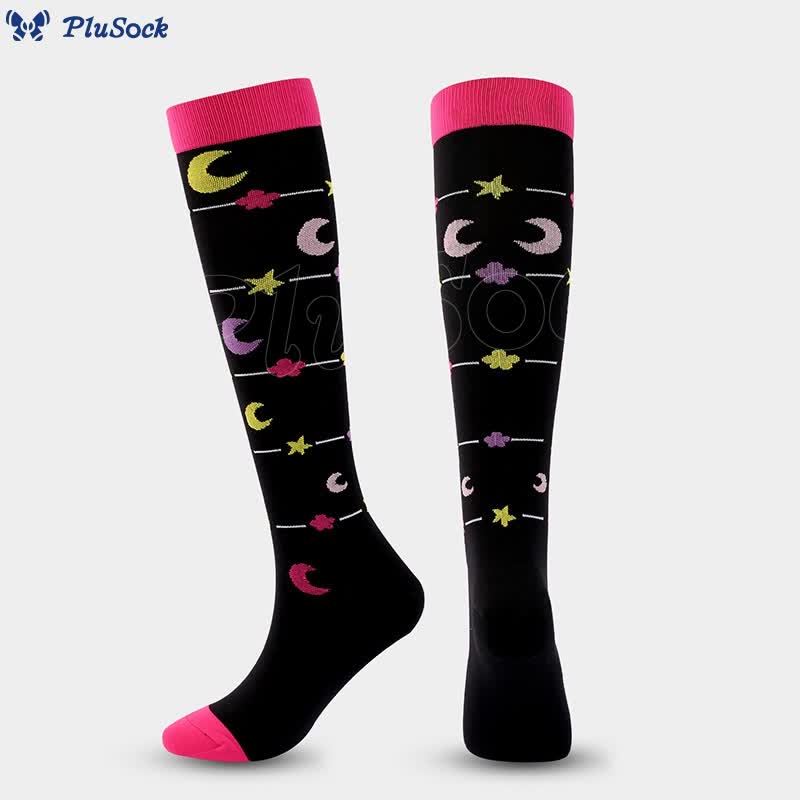 Cute Fashion Sports Compression Socks(7 Pairs)