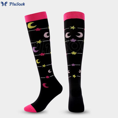 Cute Fashion Sports Compression Socks(7 Pairs)