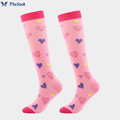 Cute Fashion Sports Compression Socks(7 Pairs)