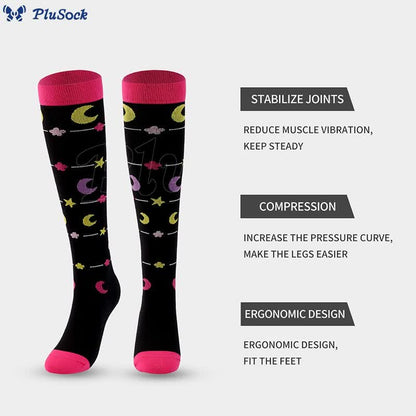 Cute Fashion Sports Compression Socks(7 Pairs)