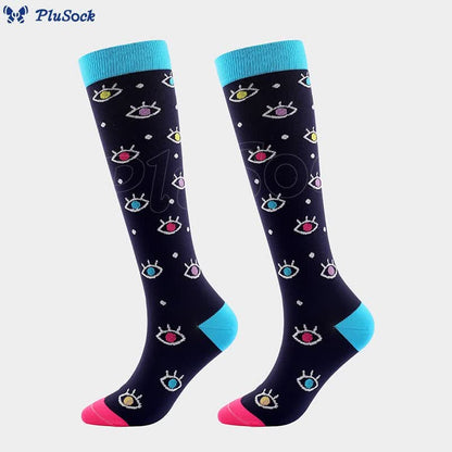 Cute Fashion Sports Compression Socks(7 Pairs)