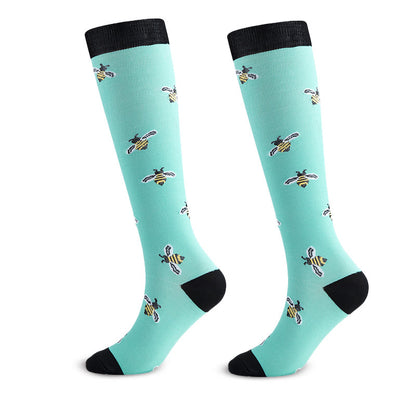 Plusock Animal Fruit Knee High Compression Socks(6 Pairs) - image 9