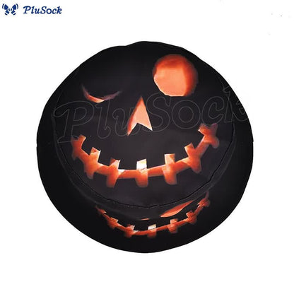 Plus Size Halloween Pumpkin Bucket Hat