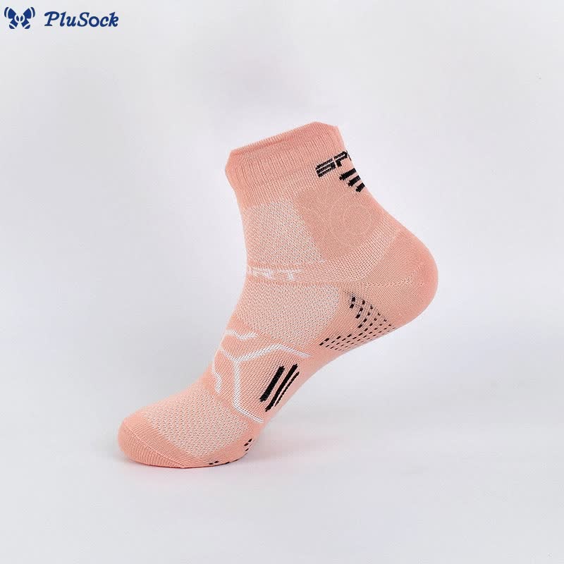 Candy Color Quarter Compression Socks(7 Pairs)