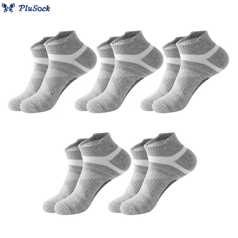 Plus Size Fashion Design Ankle Compression Socks(10 Pairs)