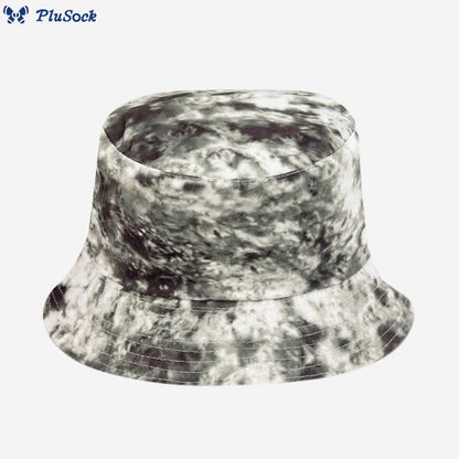 Plusock Plus Size Red Tie Dye Bucket Hat