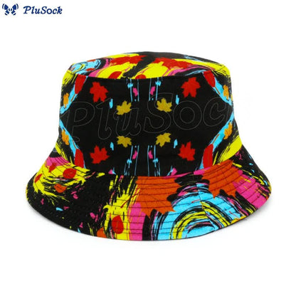 Plusock Plus Size Special Printed Bucket Hat