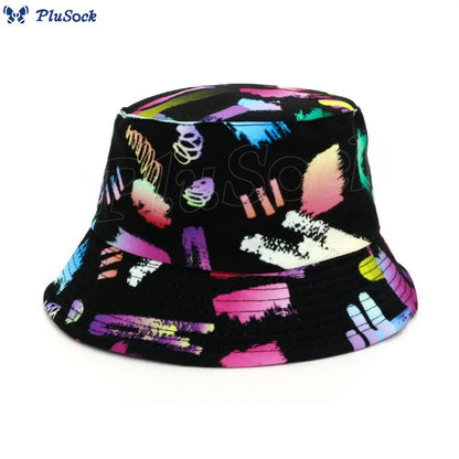 Plusock Plus Size Special Printed Bucket Hat