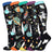 Plusock Astronaut Compression Socks(5 Pairs) - Multicolor - S/M - image 0