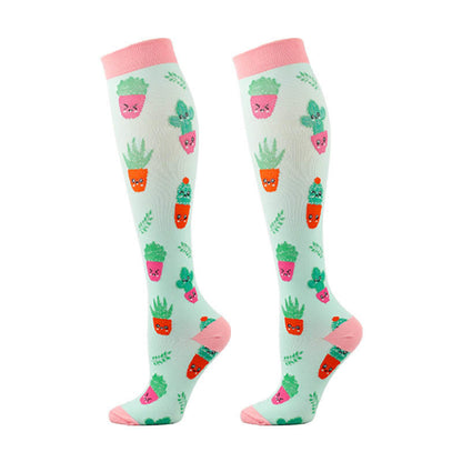 Plusock Cute Animals Compression Socks(5 Pairs) - image 8