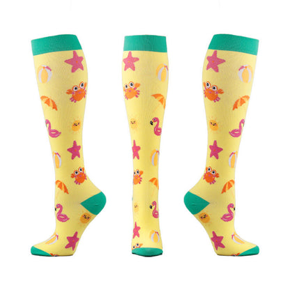 Plusock Cute Animals Compression Socks(5 Pairs) - image 12