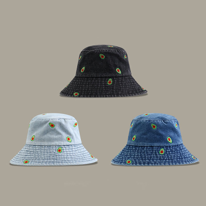 Plus Size Avocado Bucket Hat