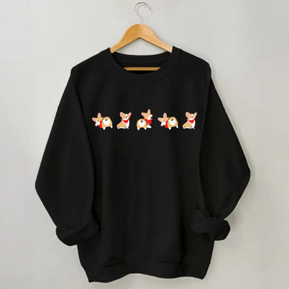 Plusock Plus Size Corgi Sweatshirt