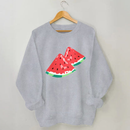 Plusock Plus Size Watermelon Sweatshirt