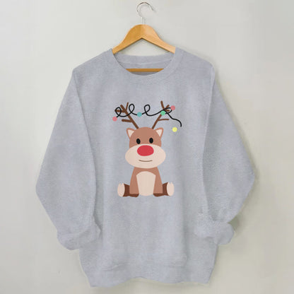 Plusock Plus Size Elk Sweatshirt