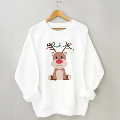 Plusock Plus Size Elk Sweatshirt
