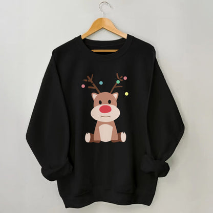 Plusock Plus Size Elk Sweatshirt