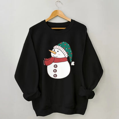 Plusock Plus Size Snowman Sweatshirt