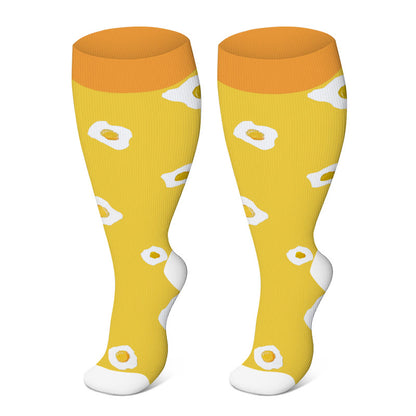 Plusock Plus Size Yellow Series Compression Socks 2XL-7XL - image 6