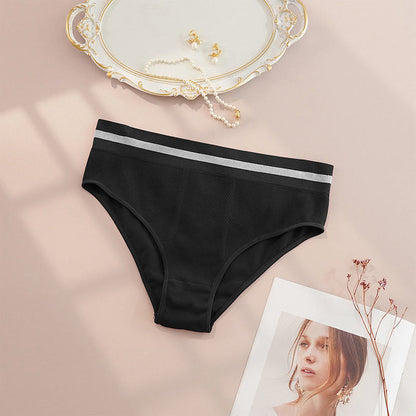 Plusock Breathable Seamless Panty(4 Packs) - Black - 4XL - image 1