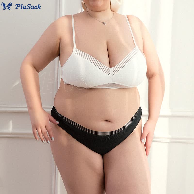 Plus Size Bow Panty(5 Packs)