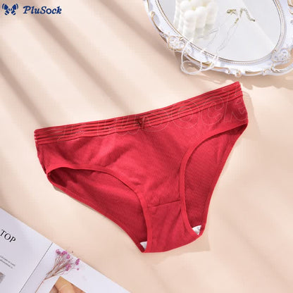 Plus Size Bow Panty(5 Packs)
