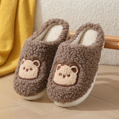 Plus Size Cartoon Bear Slippers